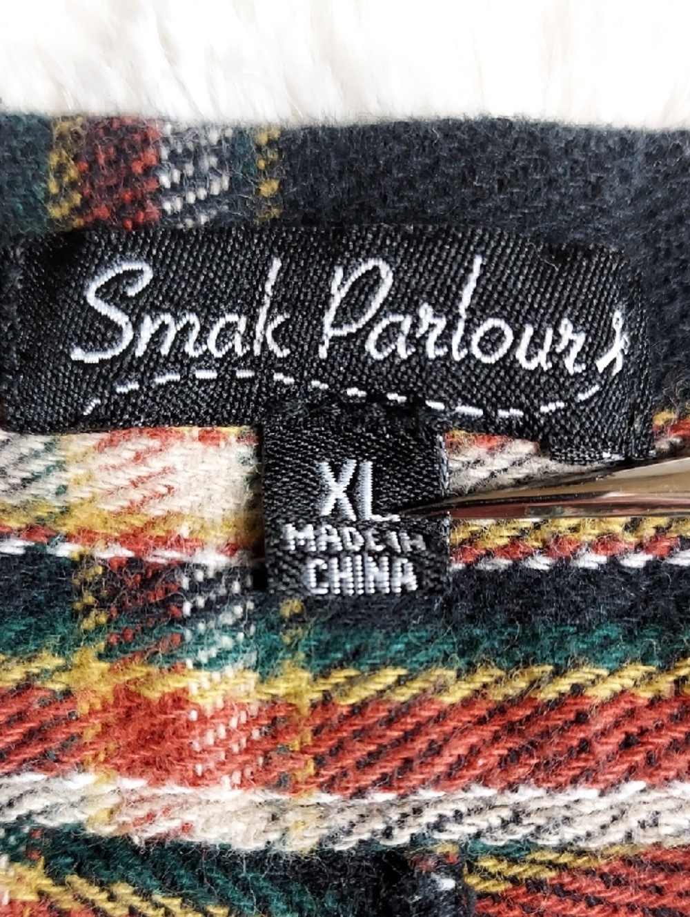 Unique Vintage Smak Parlour Retro Mod Twee Eclectic Grandpa 100% Cotton Pants XL - Picture 6 of 7